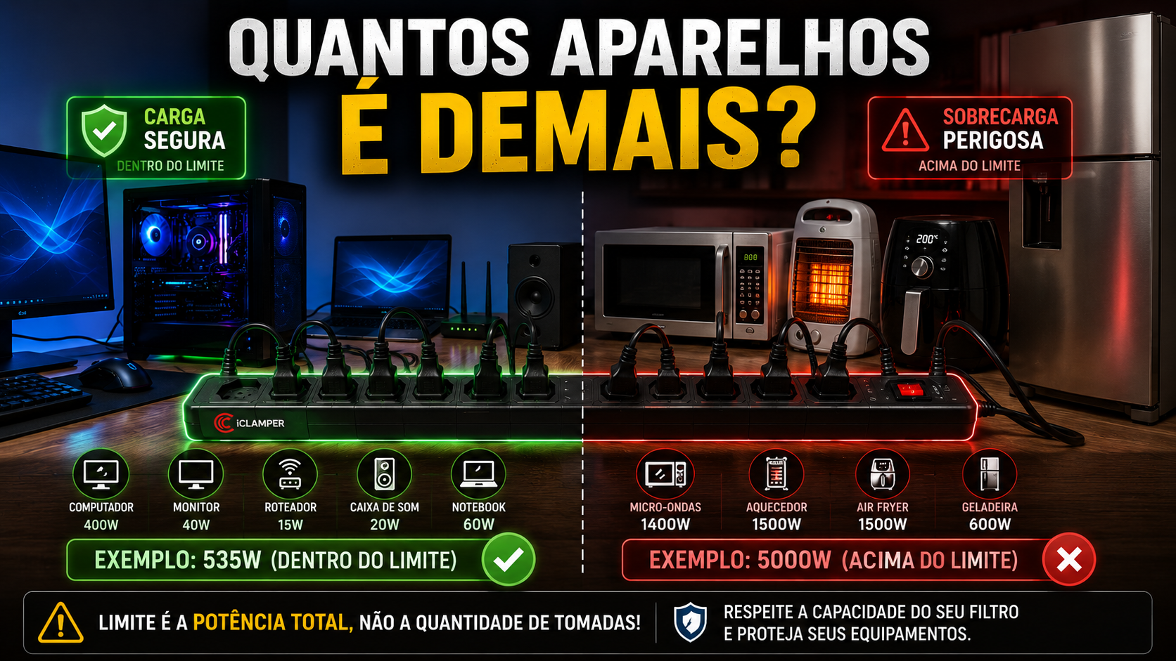 Aprenda a calcular a carga correta