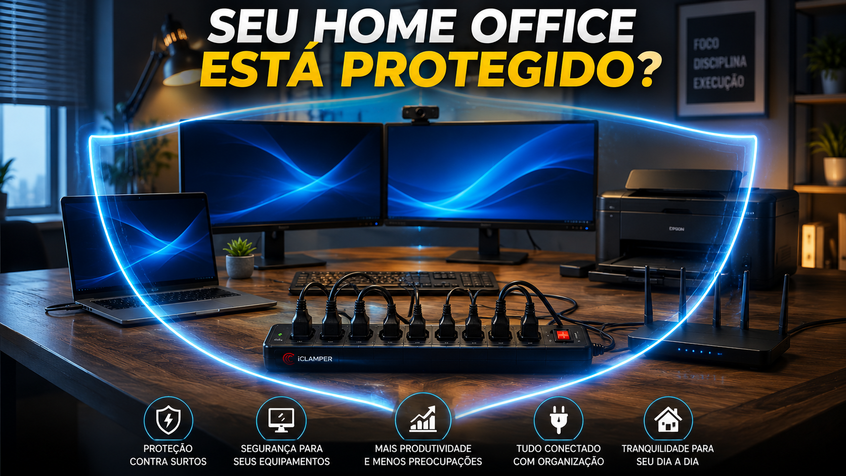 Seu Home Office Está Protegido